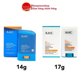 (Mẫu mới) Lăn Chống Nắng AHC Natural Perfection Fresh Sun Stick SPF 50+/PA++++