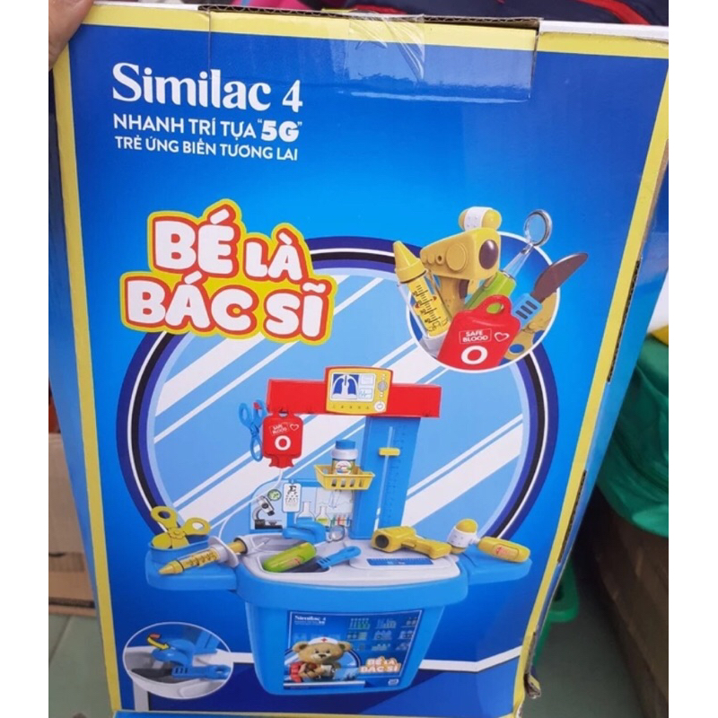Bộ Đồ Chơi Bác Sĩ Cho Bé Quà Tặng Từ Sữa Similac