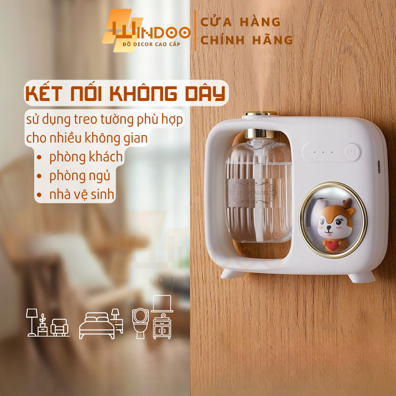 Tinh dầu thơm dành cho máy khuếch tán tinh dầu tự động Windoo WD72