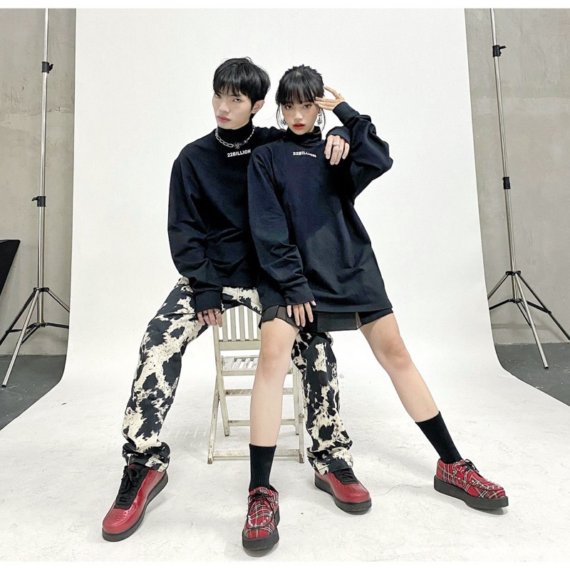 Áo đặc biệt Drg zip hoodie - black 22billion  UNISEX