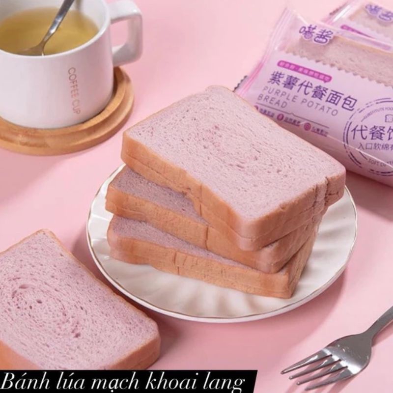 Bánh mỳ lúa mạch Khoai Lang tím Ăn Kiêng 0 Đường