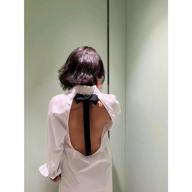 Áo váy sơ mi Prada 2023