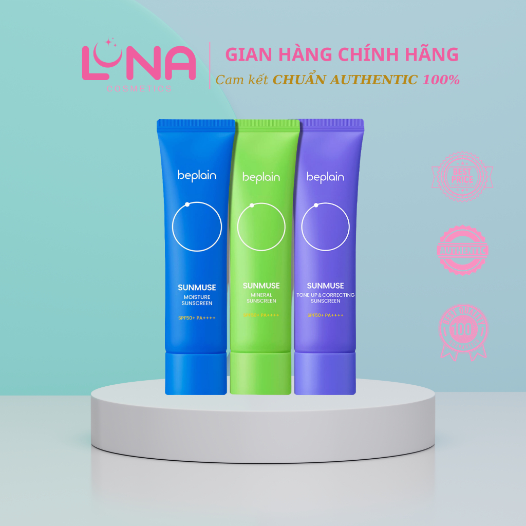 Kem chống nắng BEPLAIN 50ml