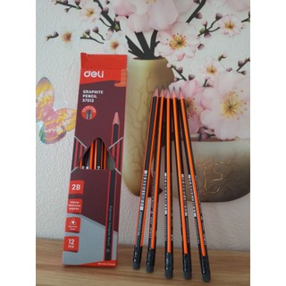 Bút chì deli 37013 - hộp 12 cây