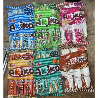 Snack que nhân sữa Oishi Akiko gói 140g