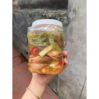 Vó bò ngâm rau tiến vua