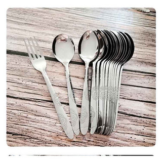 THÌA ,DĨA INOX CÁN HOA CAO CẤP