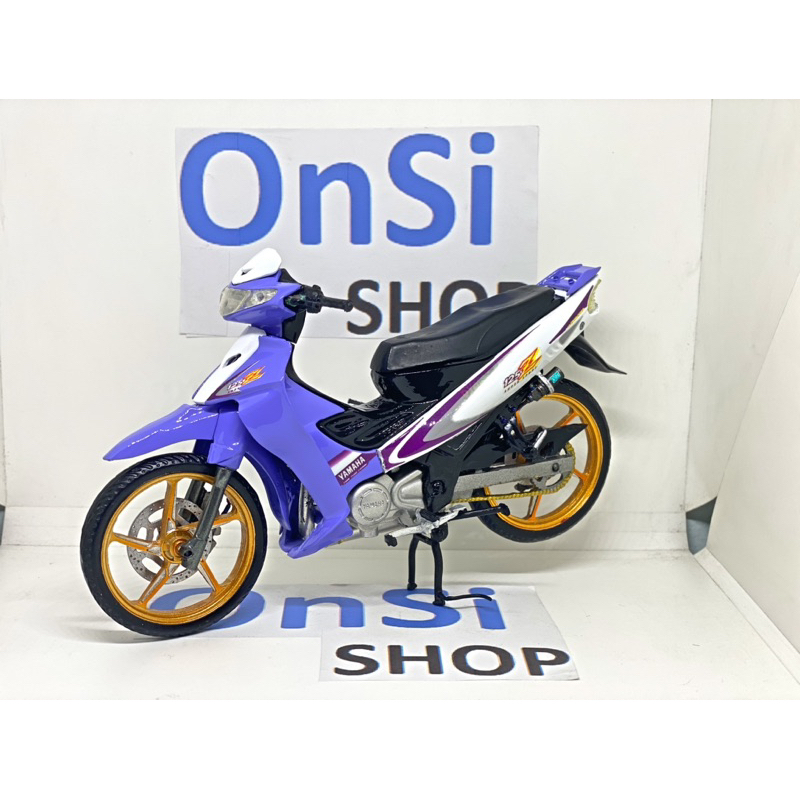 MÔ HÌNH XE YAZ Y125ZR ĐỘ PHIÊN BẢN CHI TIẾT  TỈ LỆ 1/12