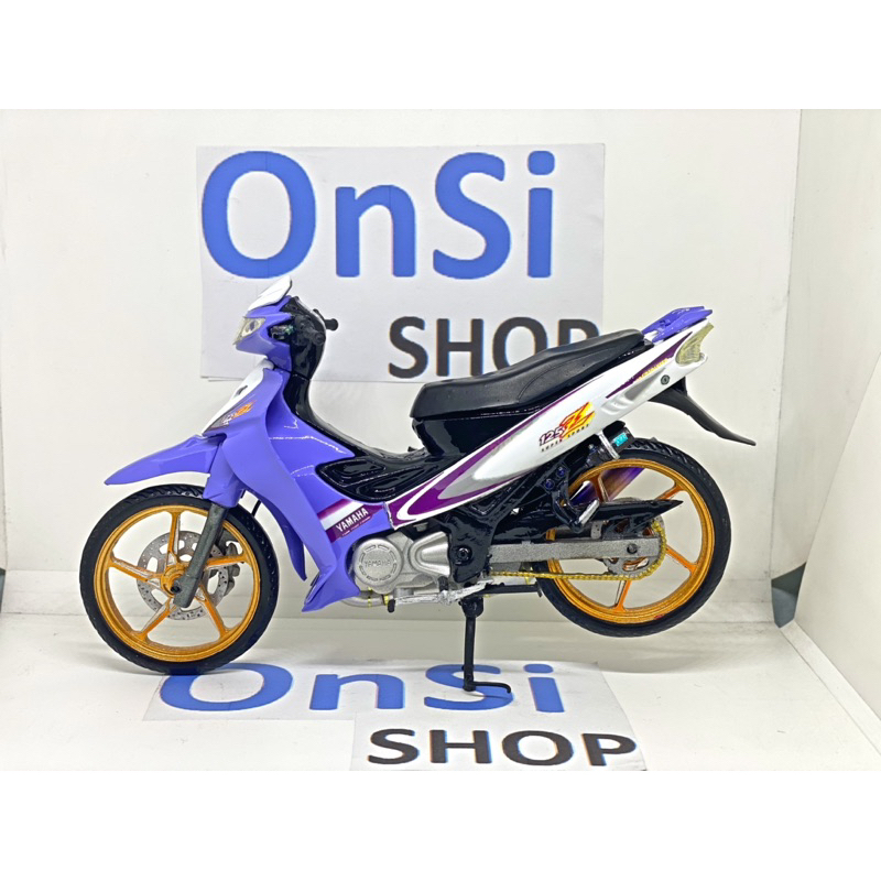 MÔ HÌNH XE YAZ Y125ZR ĐỘ PHIÊN BẢN CHI TIẾT  TỈ LỆ 1/12