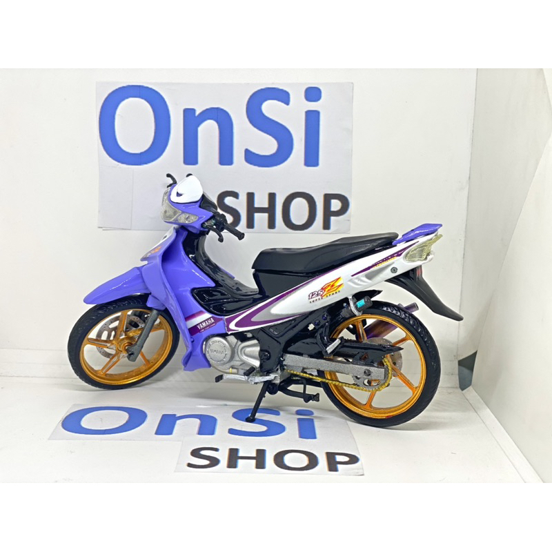 MÔ HÌNH XE YAZ Y125ZR ĐỘ PHIÊN BẢN CHI TIẾT  TỈ LỆ 1/12