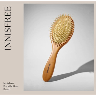Lược gỡ rối tóc innisfree paddle hair brush