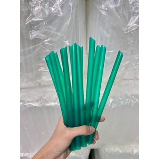 [2 bịch] Ống hút phi 6-8-12 xanh lá đậm