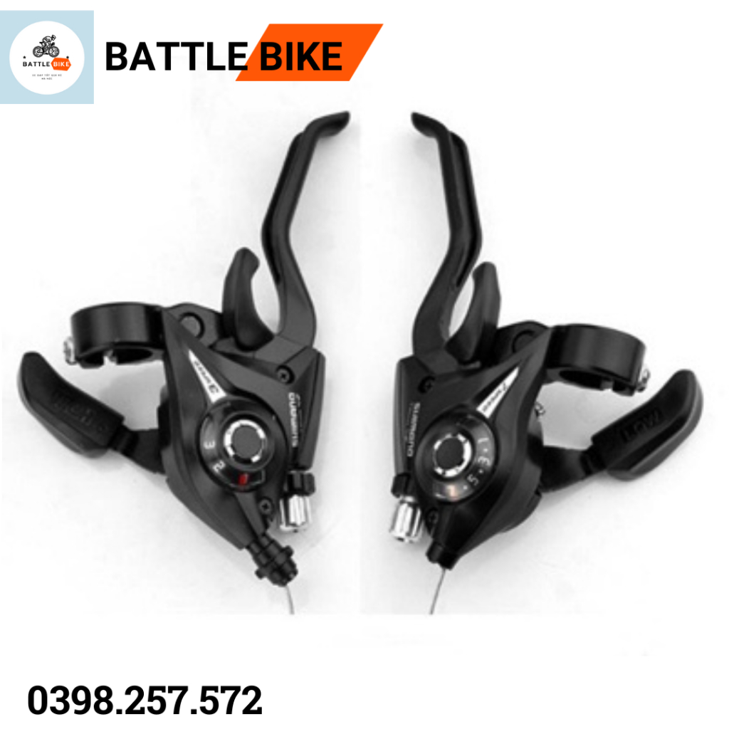 Bộ tay bấm xả Shimano - 3x7 cấp độ