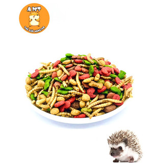 Thức ăn Nhím Cảnh, Nhím Kiểng mix sâu khô đầy đủ dưỡng chất