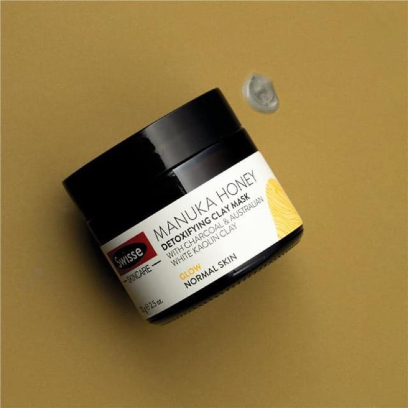 Mặt nạ đất sét giúp thải độc da Swisse Skincare Manuka Honey Detoxifying Facial Clay #Mask