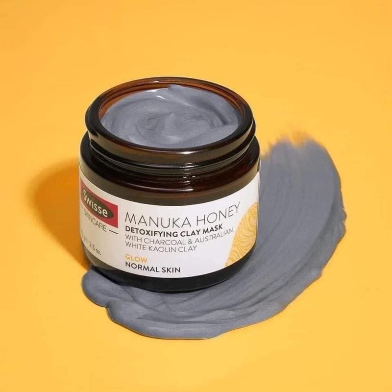 Mặt nạ đất sét giúp thải độc da Swisse Skincare Manuka Honey Detoxifying Facial Clay #Mask