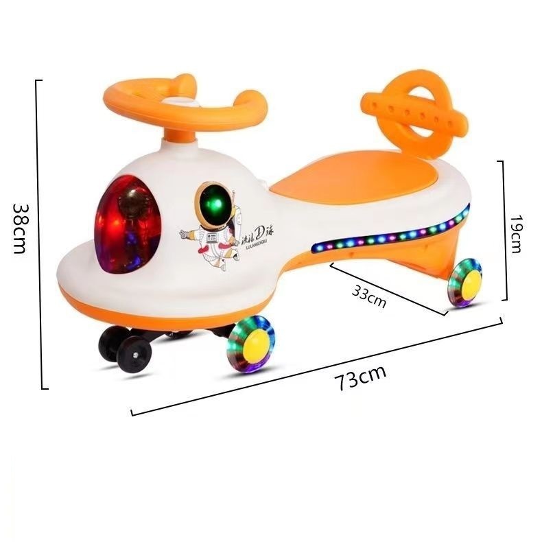 Xe Lắc Xe Chòi Chân Có Đèn Cho Bé - Bánh Xe Đèn Led Phát Nhạc - Xe Đại Chịu Lực 100kg - Hàng Cao Cấp Nhựa PP An Toà