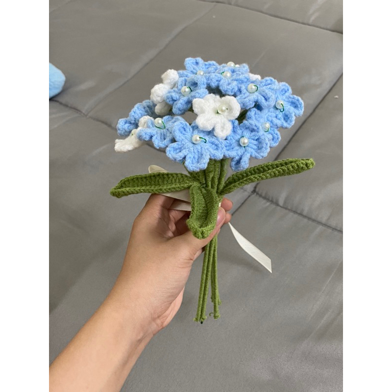 Hoa lưu ly bằng len