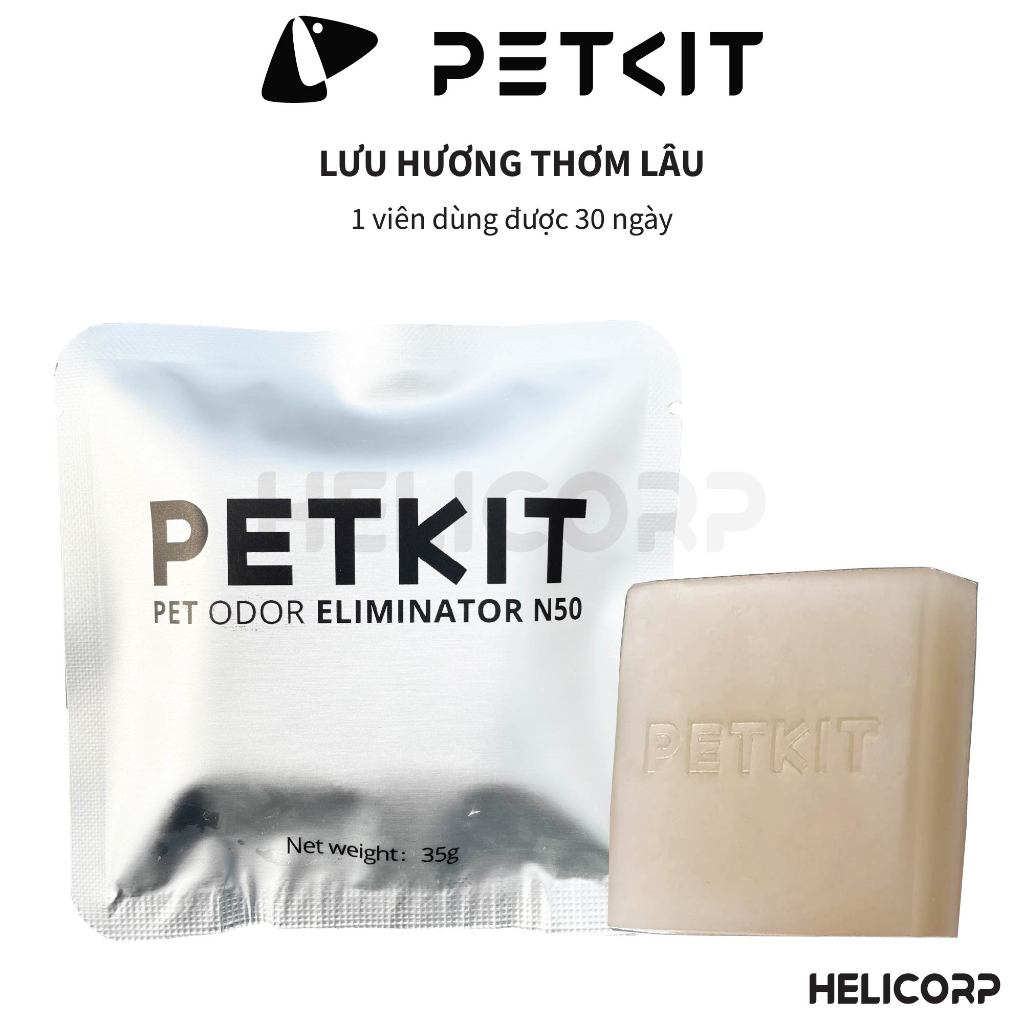 Sáp Khử Mùi N50 Petkit Dùng Cho Máy Dọn Phân Mèo, Nhà Vệ Sinh Tự Động PETKIT PURA MAX - HeLiCorp