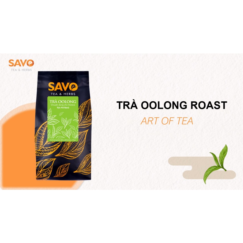 Trà Oolong Rang Túi Lọc 10g (Gói 300g)