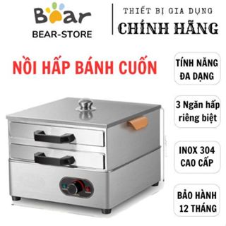 Nồi hấp bánh cuốn bằng điện, Tráng bánh cuốn inox 304, chống dính cao cấp