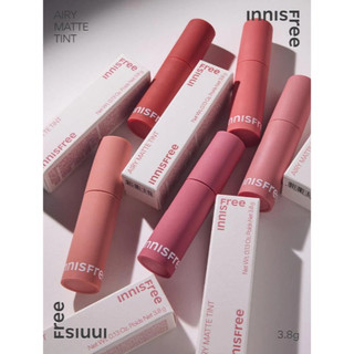 (BILL HÀN) Son Kem Lì Siêu Nhẹ Môi INNISFREE Airy Matte Tint 3.8g