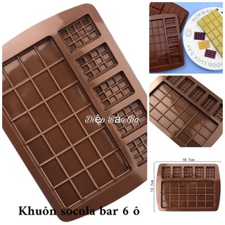 Khuôn silicon làm socola nhiều mẫu