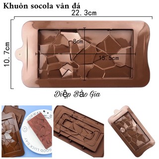 Khuôn silicon làm socola nhiều mẫu