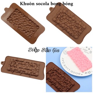 Khuôn silicon làm socola nhiều mẫu