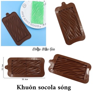 Khuôn silicon làm socola nhiều mẫu