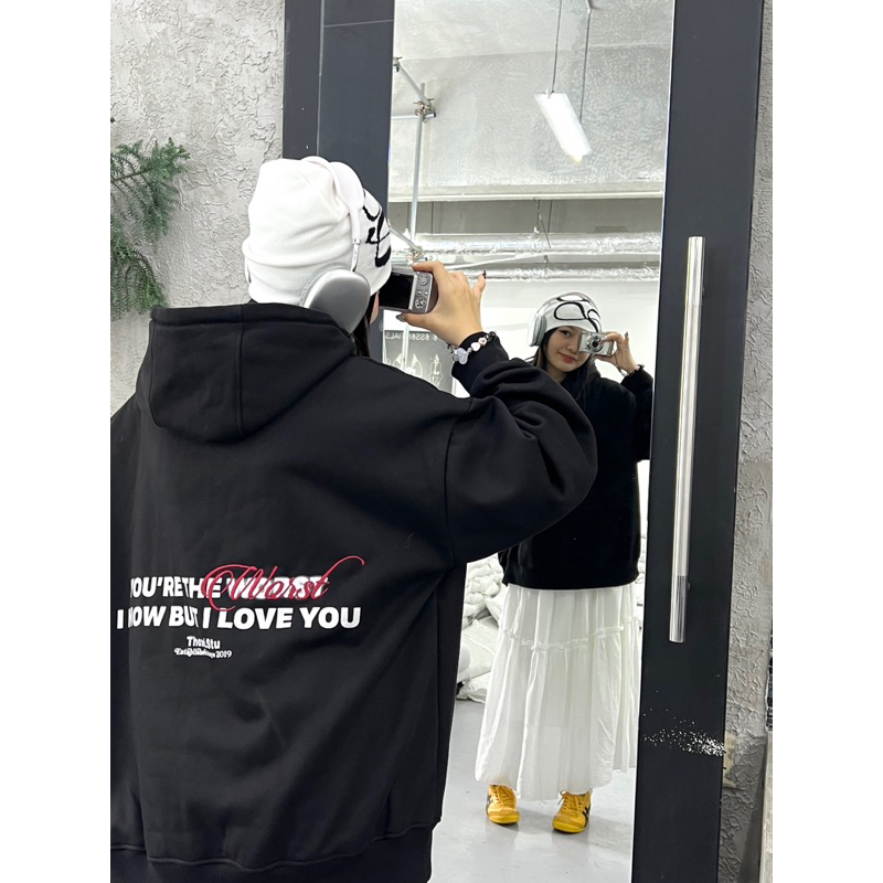 Áo Hoodie Nỉ Bông WORST THOXRI