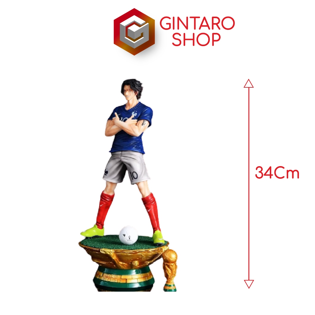Mô hình nhân vật One Piece hoá trang cầu thủ bóng đá nổi tiếng cực nét và chất GINTARO SHOP