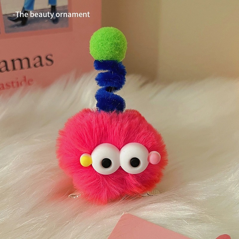 Kẹp Tóc Hình Quái Vật Nhỏ Nhiều Màu Sắc Cho Bé 🌟FREESHIP🌟 Ghim tóc hình thú vật nhồi bông đáng yêu