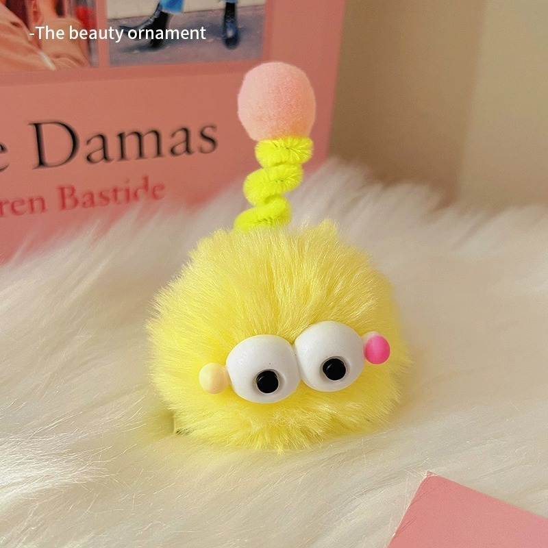 Kẹp Tóc Hình Quái Vật Nhỏ Nhiều Màu Sắc Cho Bé 🌟FREESHIP🌟 Ghim tóc hình thú vật nhồi bông đáng yêu