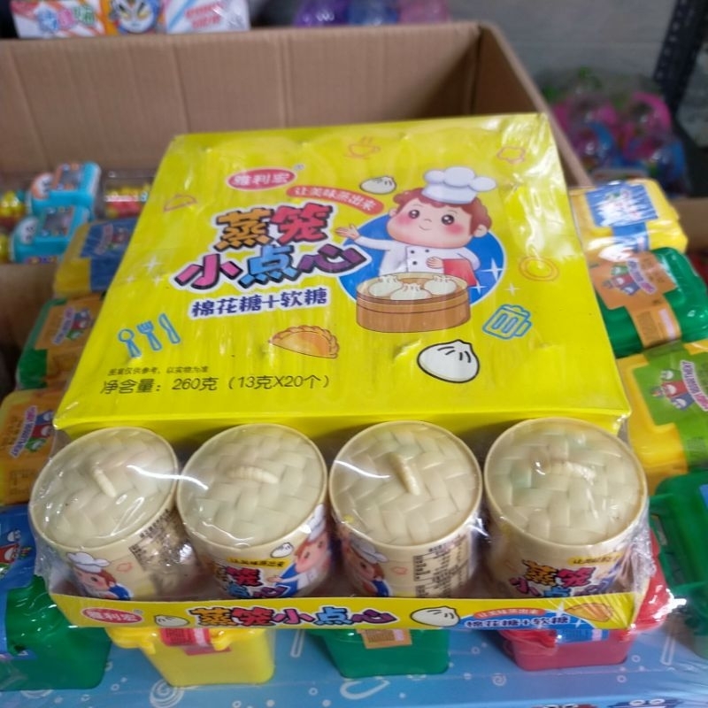 Sỉ Vỉ 20 kẹo bánh bao thơm ngon