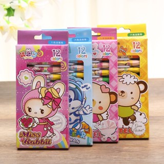 Bút Sáp Dầu Tô Chuẩn Màu Không Độc Hại Bảo Vệ Môi Trường 12 Màu_Bút Sáp Màu Thân Thiện Với Bé Giá Yêu Thương