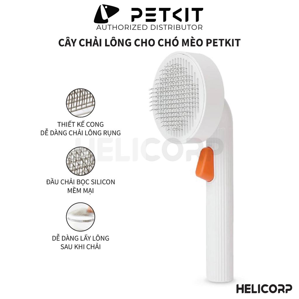 Chải Lông Petkit Cây Chải Lông Mèo, Lược Chải Lông Chó - HeLiCorp