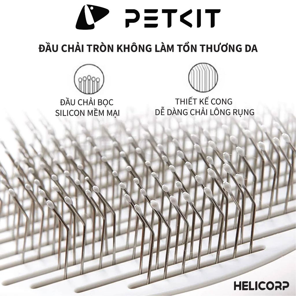 Chải Lông Petkit Cây Chải Lông Mèo, Lược Chải Lông Chó - HeLiCorp