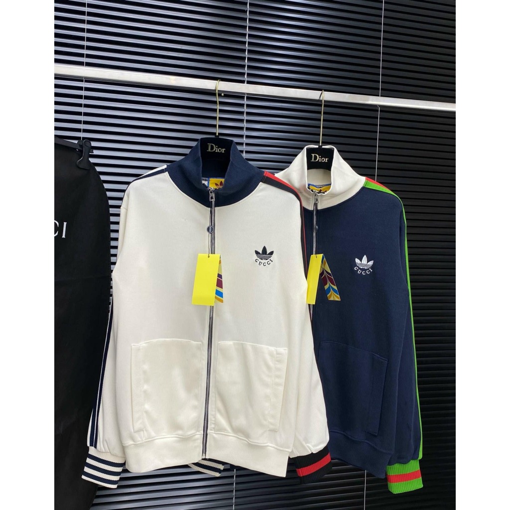 Áo Khoác Thể Thao Adidas Phối Gucci Bản Xịn Siêu Cấp Phong Cách Boy Phố Hottrend 2023