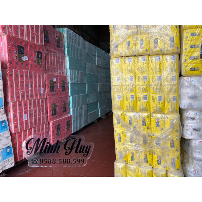 Giấy Rút CaiTong Xanh Đậm