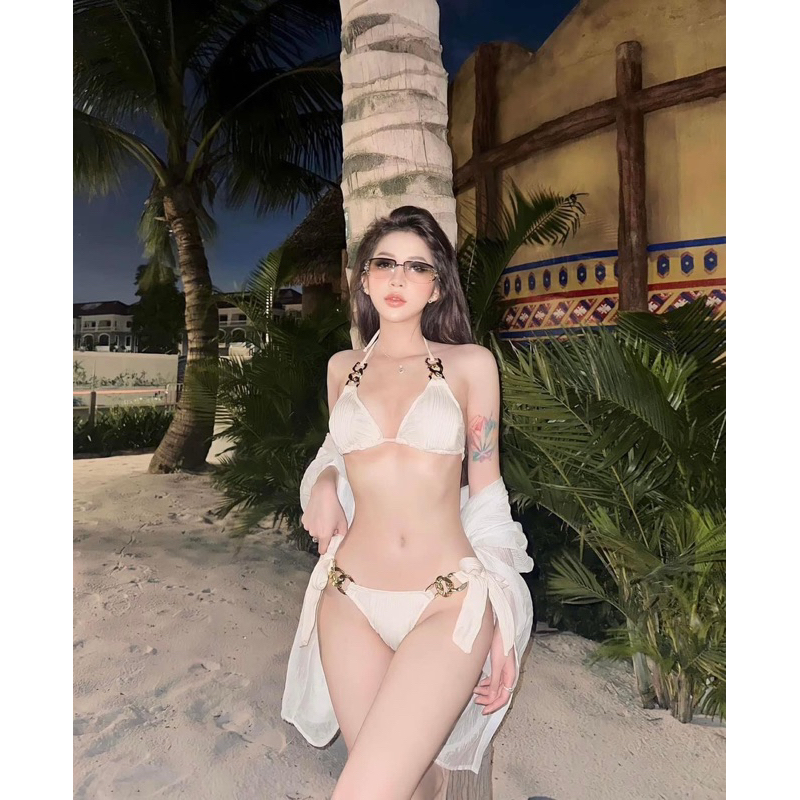 Bikini Đồ Bơi 2 Mảnh Xốp Xích Sang Chảnh (2M42) | BigBuy360 - bigbuy360.vn