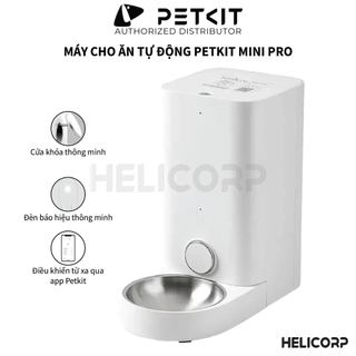 Máy nhả hạt cho chó mèo, máy cho chó mèo ăn tự động petkit fresh element mini pro new 2024 - helicorp