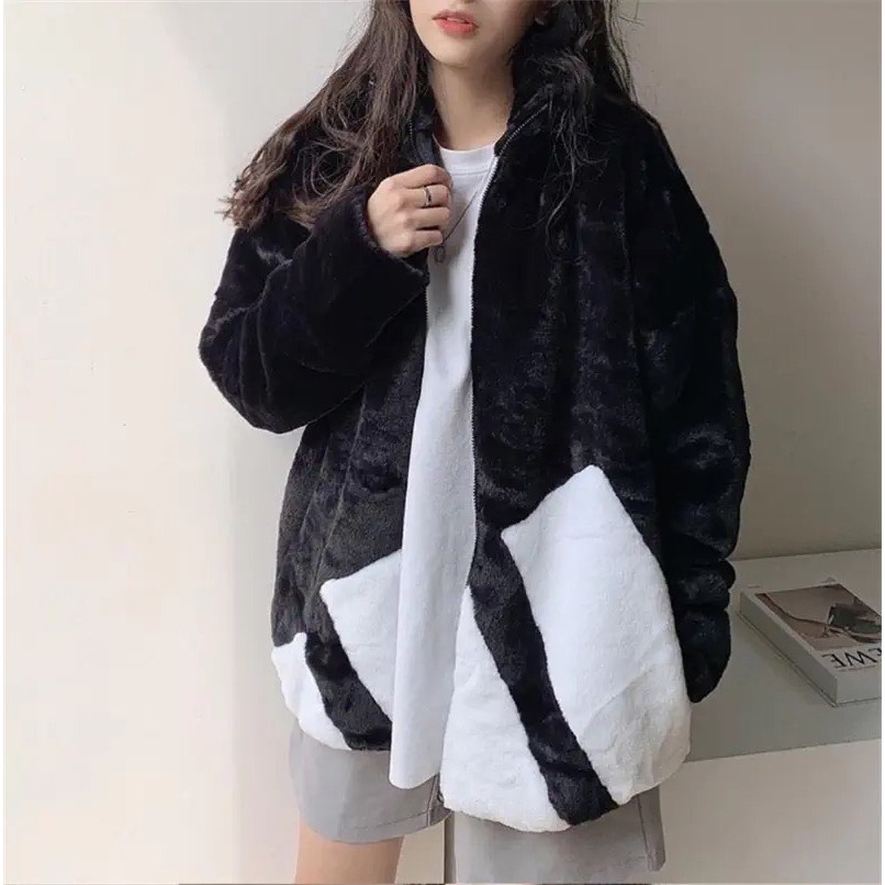 Áo khoác lông Adidas chính hãng 3 lớp dày dặn chất lông mềm hàng quảng châu cao cấp form unisex nam nữ