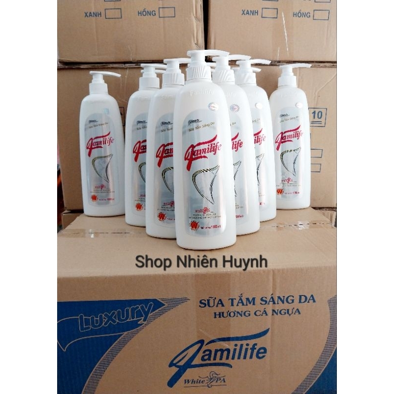 Sữa Tắm Cá Ngựa Familife 1000ml Hàng Cty.