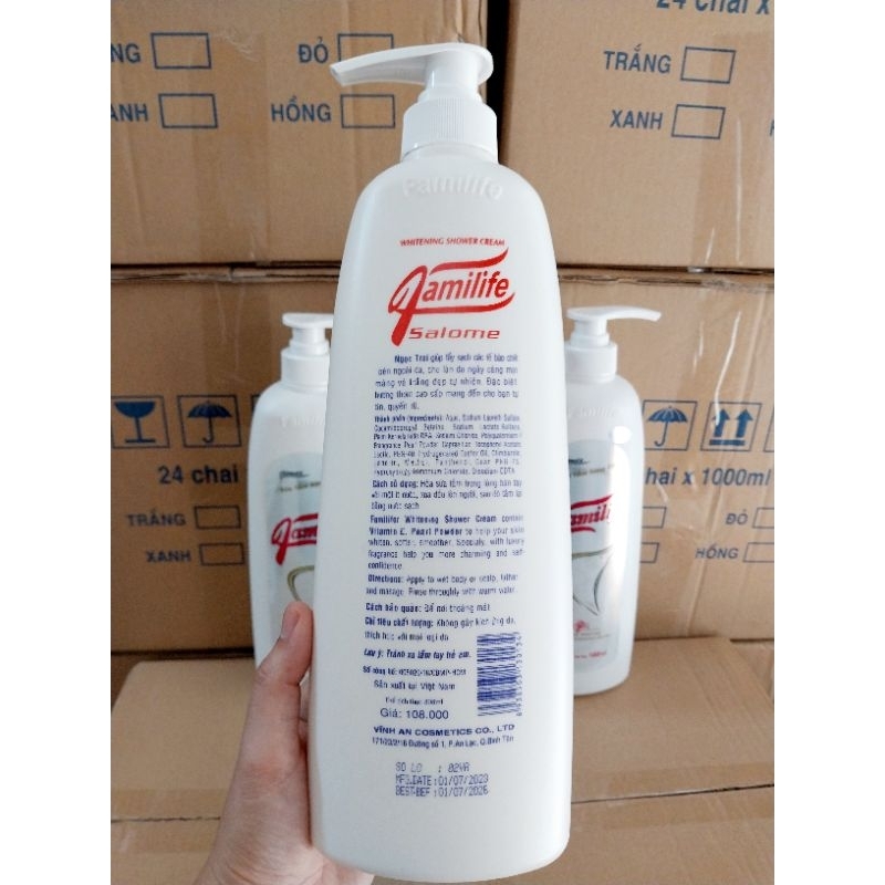 Sữa Tắm Cá Ngựa Familife 1000ml Hàng Cty.