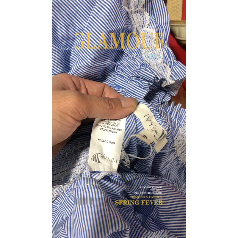 Áo ivy trễ vai new s m.