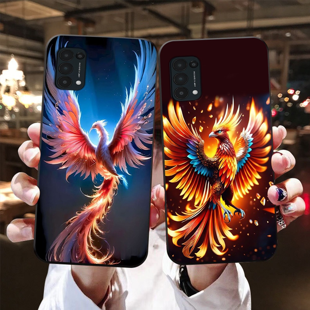 Ốp lưng oppo reno 5 / oppo reno 5 4g / oppo reno 5 5g in hình chim phượng siêu chất