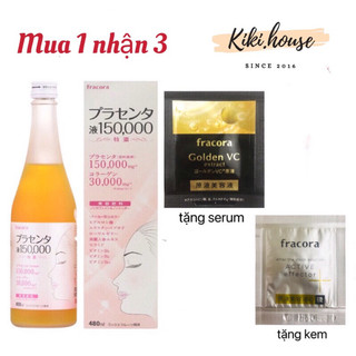 Nước Thần Fracora Placenta Căng Bóng, Giảm Nhăn, Sáng Da Fracora Placenta 480ml