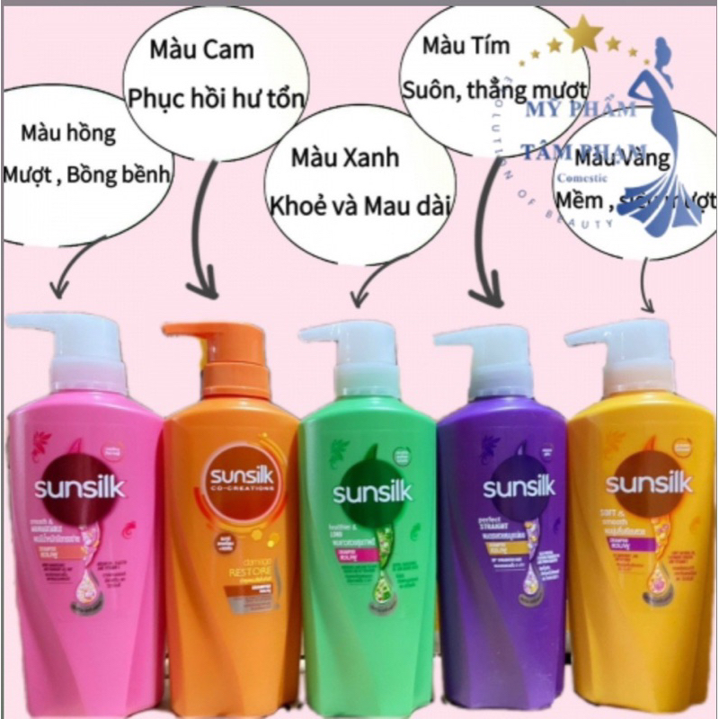 Dầu gội sunsilk Thái Lan