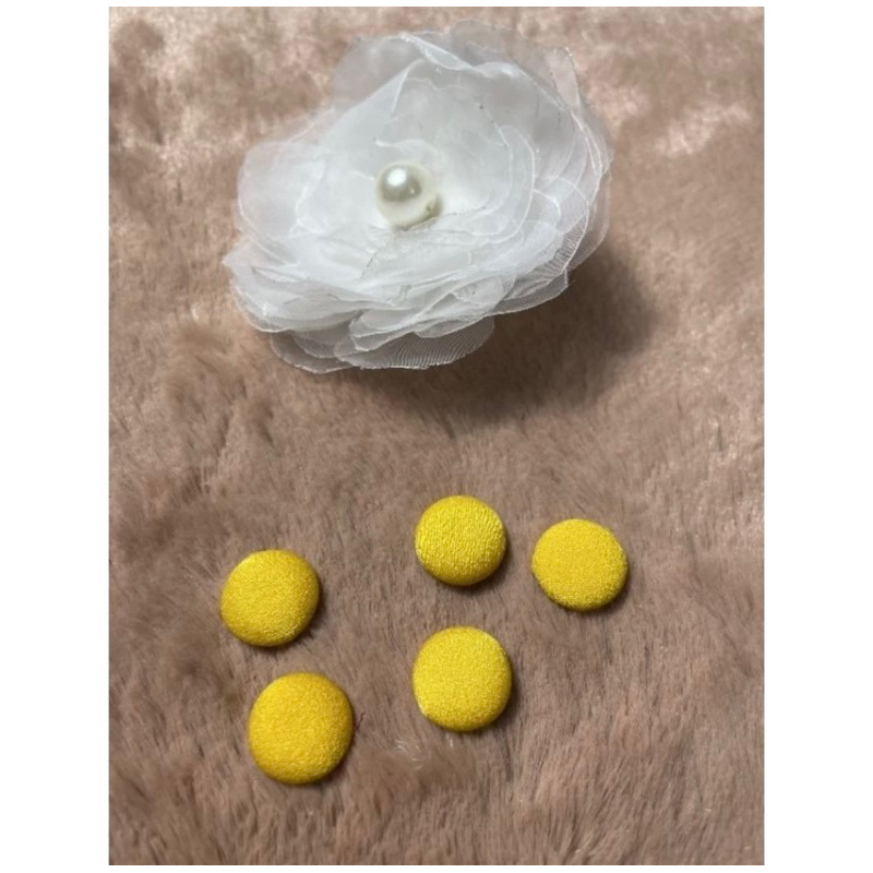 Khuy bọc vải 16mm đính áo dài,làm trang trí,làm đồ handmade